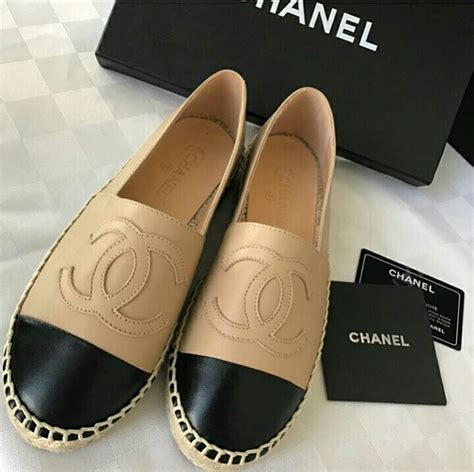 chanel alpargatas precio|shop Chanel espadrilles online.